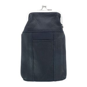 CTM Women's Leather Cigarette Case with Lighter Pocket